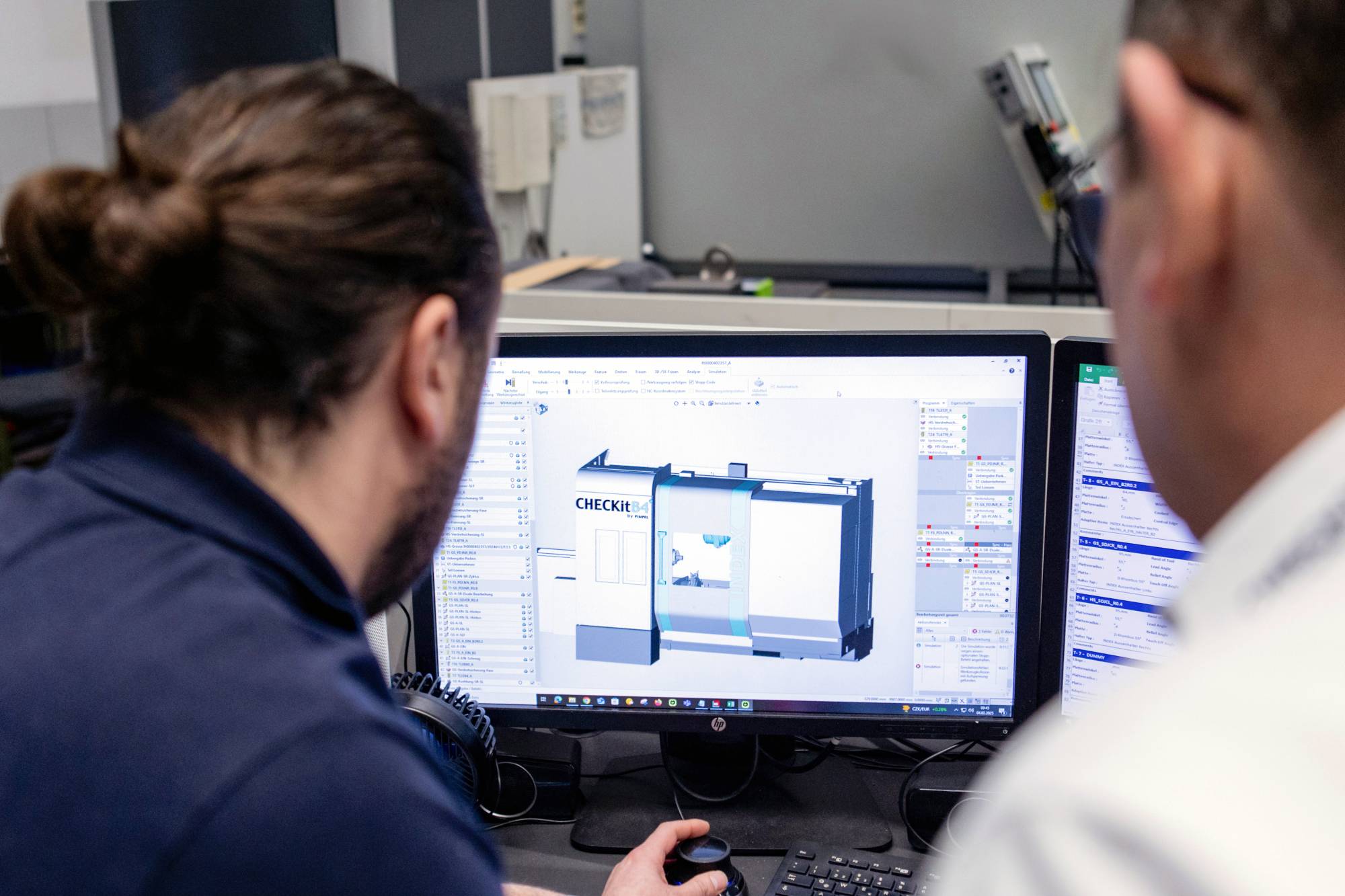 Digital manufacturing environment at Haidlmair