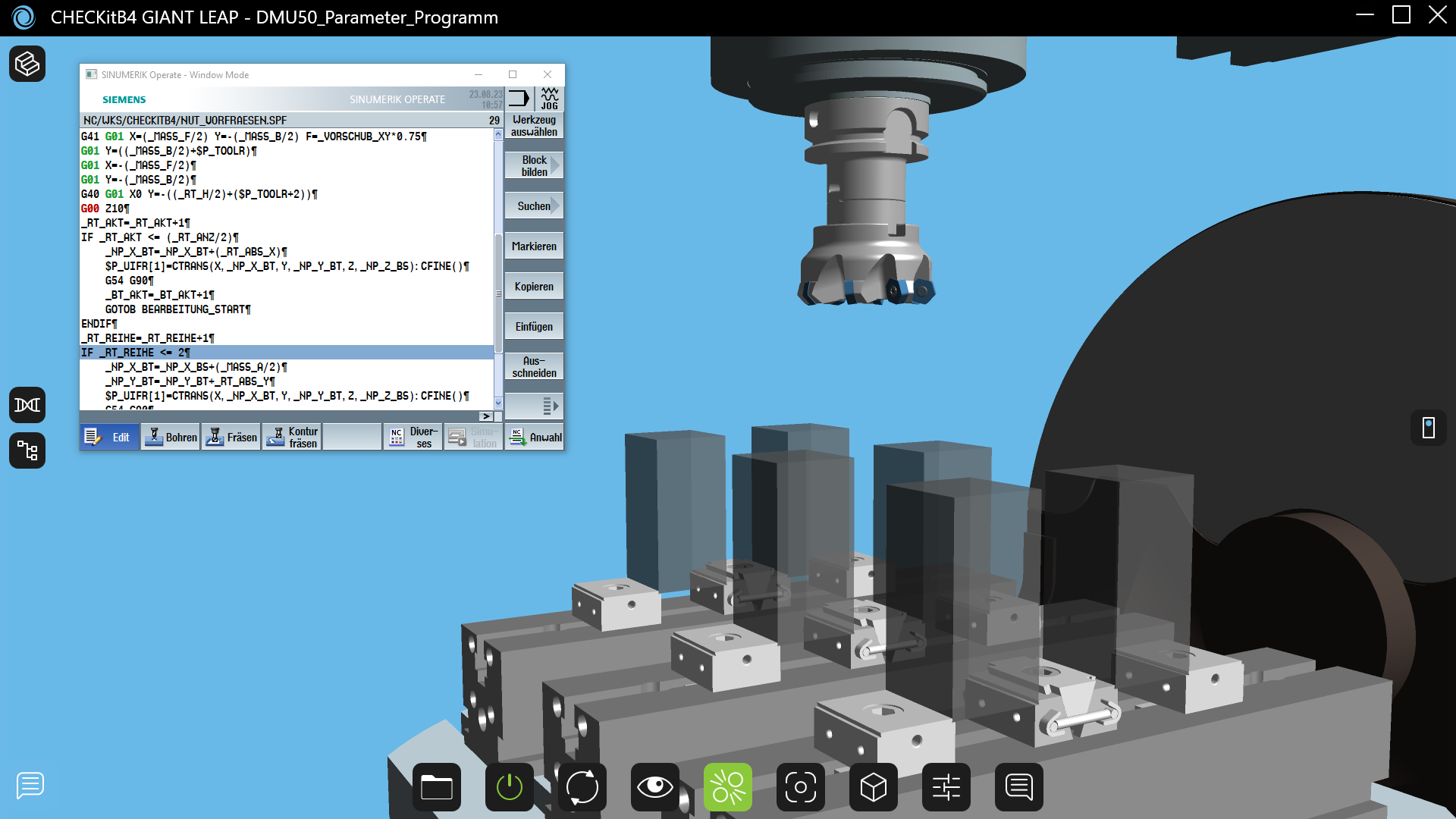 Virtual Machine Run with the Digital Twin